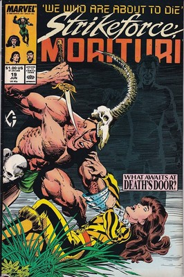45367: Marvel Comics STRIKEFORCE MORITURI #19 VF Grade