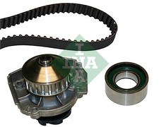 Pompa acqua + Kit cinghie dentate per AUTOBIANCHI FIAT LANCIA CINQUECENTO PANDA