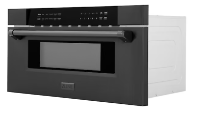 ZLINE 1.2-cu ft Black Stainless Steel Microwave Drawer | eBay