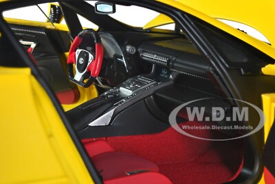AUTOart 1/18 Lexus LFA Pearl Yellow Model Car Japan for sale