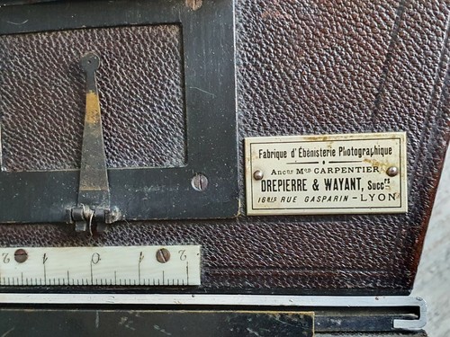 Appareil photo ancien stereo jumelles Mackenstein objectif Carl Paul Goerz 120mm - Photo 3/12