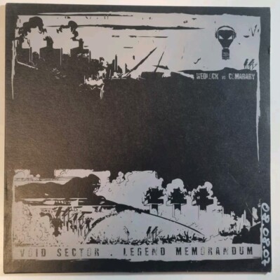 Wedlock Vs Comababy    Void Sector: Legend Memorandum, Enzyme 10'', White Vinyl