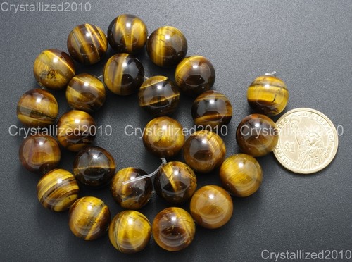 Natural Gemstone Tiger's Eye Round Beads 2mm 4mm 6mm 8mm 10mm 12mm 16mm 15.5" - Picture 20 of 20