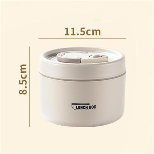 Thermal Lunch Box Portable Insulated Lunch Container Stackable BentoBox With Bag - Picture 4 of 22