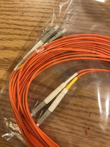 Fiberdyne 2.0MM Fiber Cable LC to LC MM / Duplex 20 Feet (Lot of 17) - Picture 3 of 4