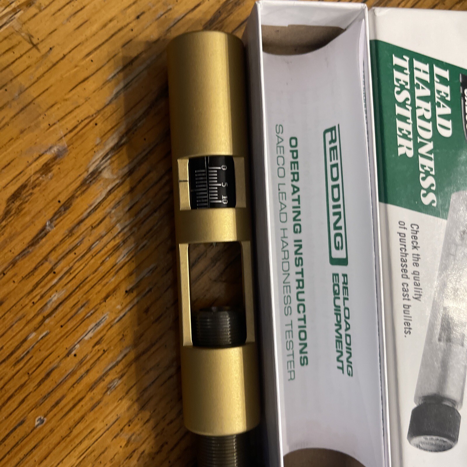 Saeco Lead Hardness Tester 42000, Bullet Testing, Reloading Tool eBay