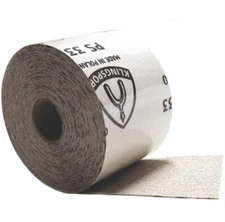 Klingspor's 4.5"X10 Meter Stearate A/O Paper No Liner PSA Roll