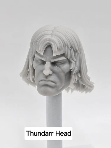 3d Print THUNDARR THE BARBARIAN LARGE HEAD 1:12 GI Joe Classified MARVEL LEGENDS