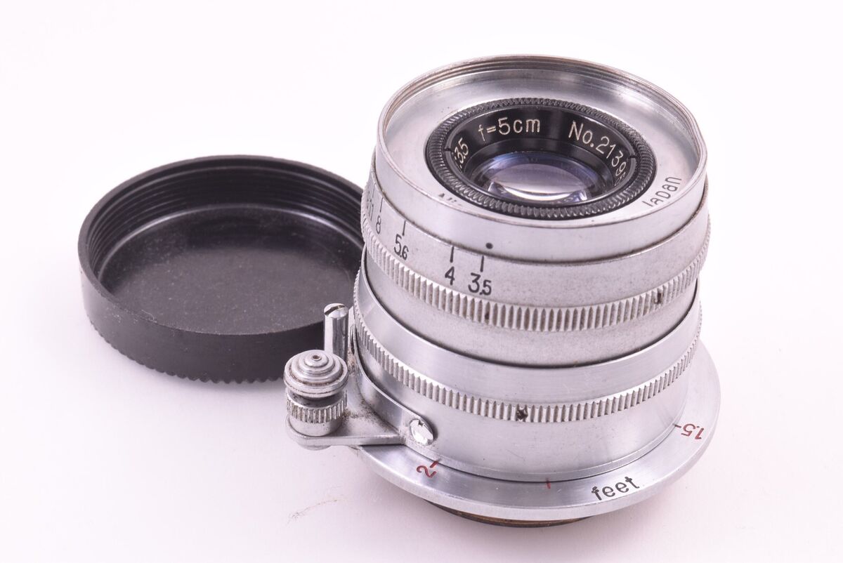 NIKKOR-Q.C 5cm 50mm f3.5 f/3.5 Lens Leica LTM Nippon Kogaku NIKKOR-Q.C 5cm 50mm f3.5 f/3.5 Lens Leica LTM Nippon Kogaku