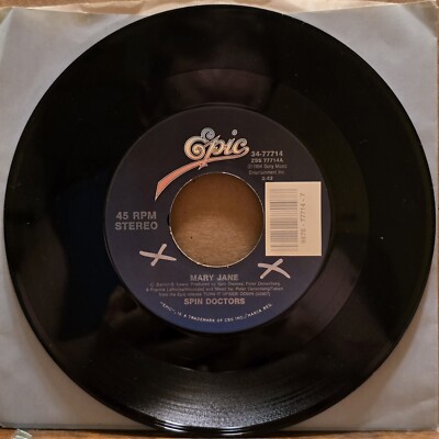 Spin Doctors   Mary Jane/Hungry Hamed's 7'' Vinyl 45 RPM Epic