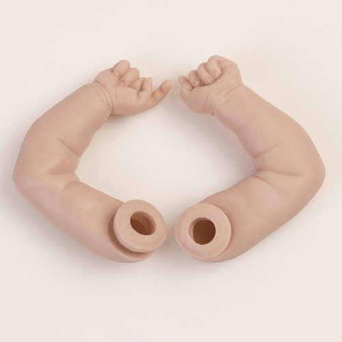22" Reborn Baby Dolls Kits DIY Realistic Newborn Vinyl Silicone Parts Unpainted - Picture 7 of 11