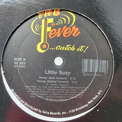 Little Suzy Randy 12'' Vinyl Record Single