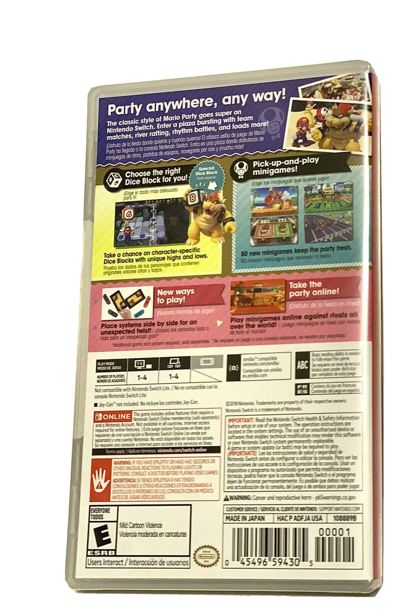 Super Mario Party Nintendo Switch Video Game NEW | eBay