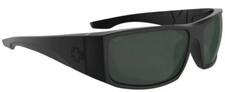 Spy Optic COOPER XL Sunglasses - MATTE Black / HAPPY Gray Green NEW