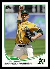 Jarrod Parker 2013 Topps #211 Oakland Athletics BUY3GET1FREE