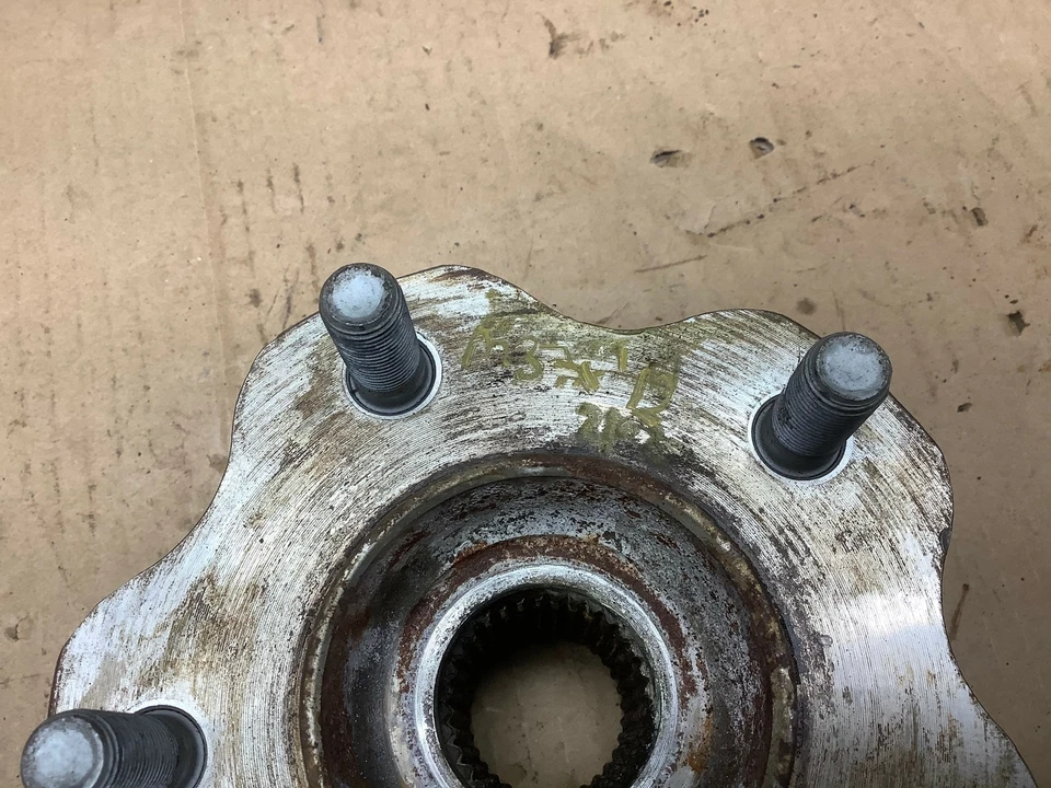 Infiniti M37X Q70 2012 AWD pasajero trasero lado derecho cubo de cojinete de rueda OEM+ Foto 3 de 4