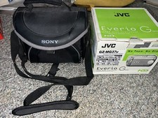 JVC Camcorder Everio GZ-MG37U Hard Disc W/ Cords, Batteries,Case, instructions