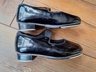 Revolution Girls Tap Dance Shoes Size 11 CH Black Patent — photo 4