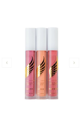 Bella Grace Vegan Collagen Lip Plumper Serum Set Of 3 Sugar Spice Naughty - Picture 6 of 9