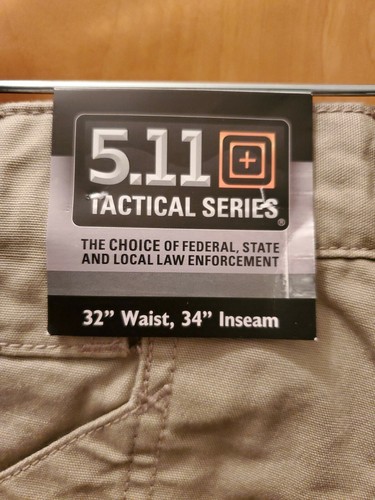 5.11 ORIGINAL TACTICAL PANT 74251 Khaki 32x34 NWT - Picture 2 of 6