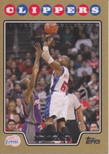 CUTTINO MOBLEY 2008-09 TOPPS GOLD /2008