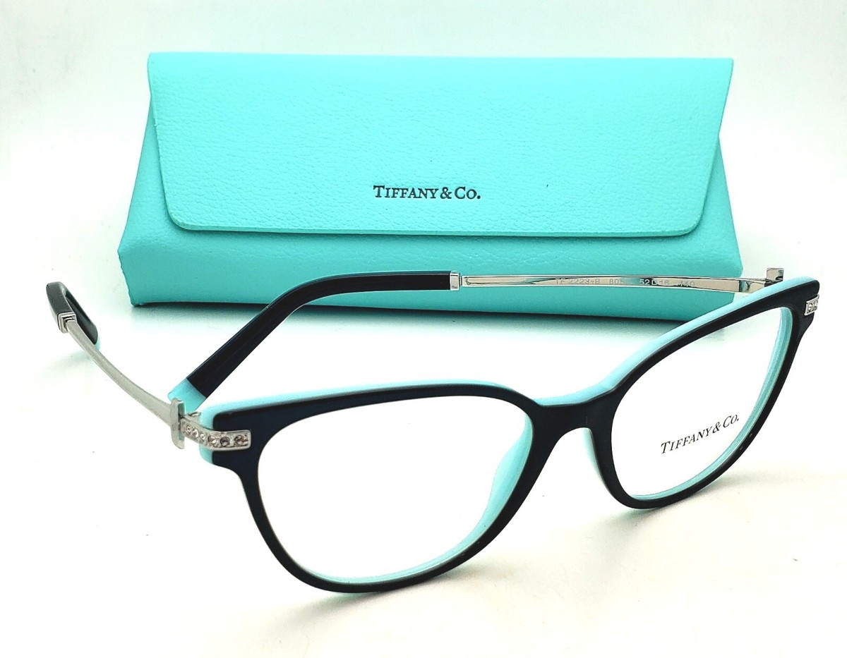 New Tiffany & Co. Reading Glasses TF 2223-B 8055 54-16 Black