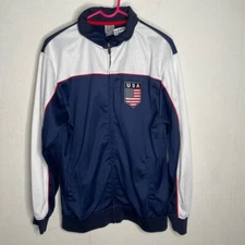 NWOT USA Officially Licensed Rhinox Men’s Size M Full Zip Track Soccer Jacket