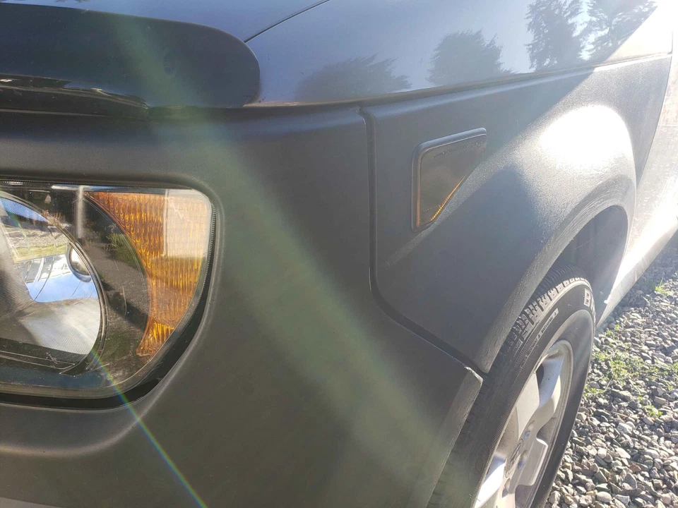 Cubiertas de lente marcador lateral ahumado para Honda Element 2003-2008 superposiciones de luz de humo Foto 4 de 4