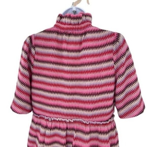 Tuckernuck NUOVO Mini Abito Rosa Chevron Maglia Righe Crawford Relaxed Fit XXXL - Foto 6 di 9