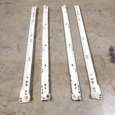 [LEFT/RIGHT SET] Mepla-Alfit 891.138.50.0574 20" 500mm Euro Slide Brackets NEW