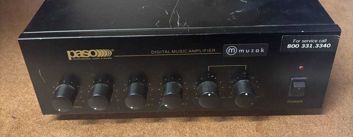 Paso MUDMA2015 Muzak Digital Music Amplifier DMA2015 | eBay