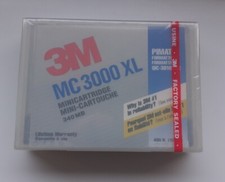 3M MC3000XL Mini Data Cartridge 340MB New & Sealed