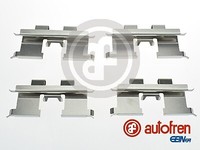 Autofren D42689A Bremsbelag Montagesatz Hinten FüR Korando Musso Hyundai