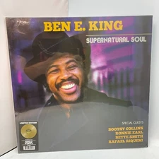 Ben E. King ‎Supernatural Soul Vinyl LP US 2022 Gold Repress SEALED MINT Soul