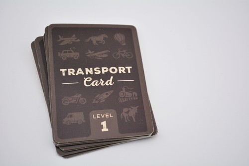 USPS The Great American Mail Race Spielteil Figuren - Transportkarten Level 1