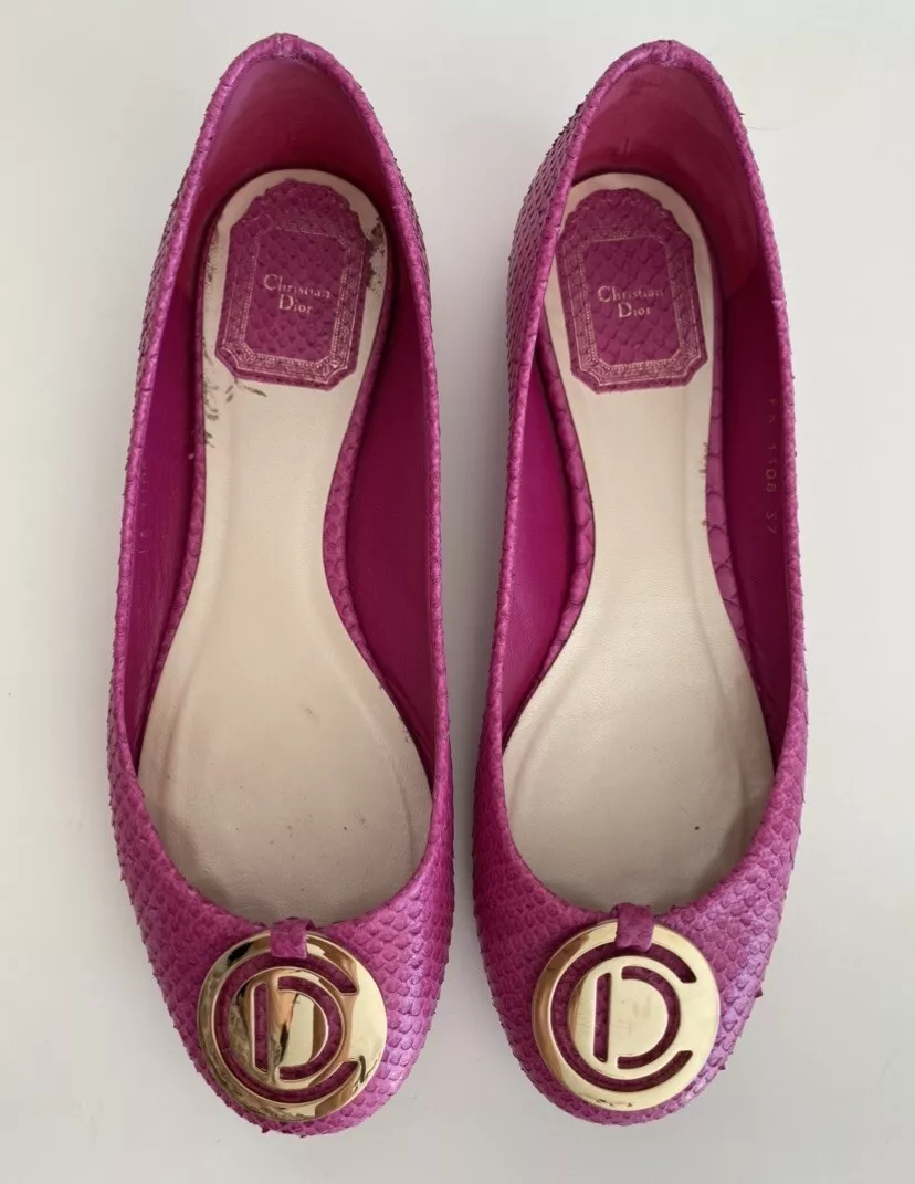 Chaussures Christian Dior rose fuschia 37