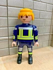 Playmobil character police gendarme firefighter 19 - for CUSTOM RARE VINTAGE