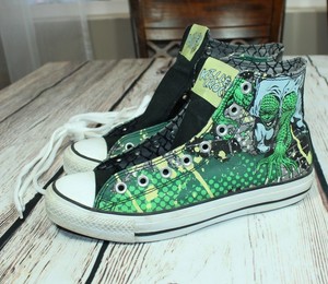 Mens-CONVERSE-CT-AS-Killer-Croc-High-Top-shoes-Size-8-131801F-New-laces-B10