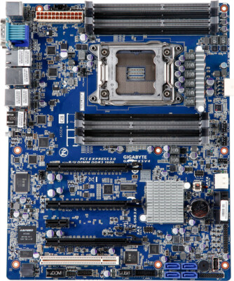 GIGABYTE GA-6PXSV4 Intel C604 chipset LGA 2011 ATX mainboard Xeon e5 2600 v2 x79