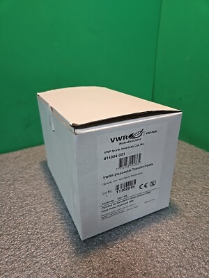 (500/Pk) VWR AVANTOR 5mL Disposable Polyethylene Transfer Pipets 414004-001