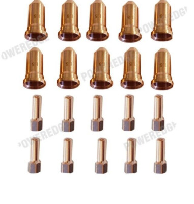 IPT100/IPTM100 plasma cut consumables kit 20pcs,high quality, Tip Size 1.0
