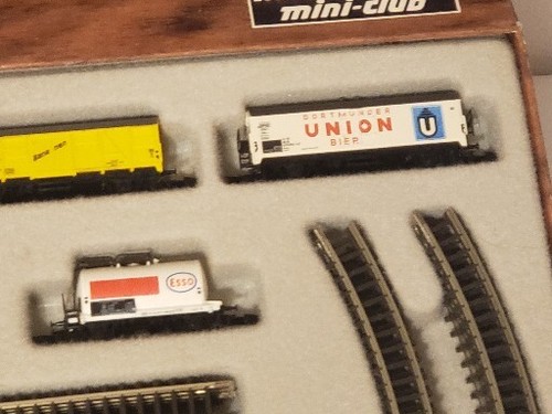 Märklin Mini-Club 8900 Zugset mit Dampflok und Güterwagen (KOMPLETT) - Bild 13 von 24