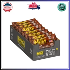 MEG Military Energy Gum Cinnamon, 100mg Caffeine per Piece Energy Boost(24 Pack)