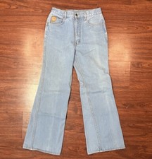 Vintage Levi  s Flare Jeans Orange Tab Size 31x32 Bellbottom 70s 80s VTG Levi  s