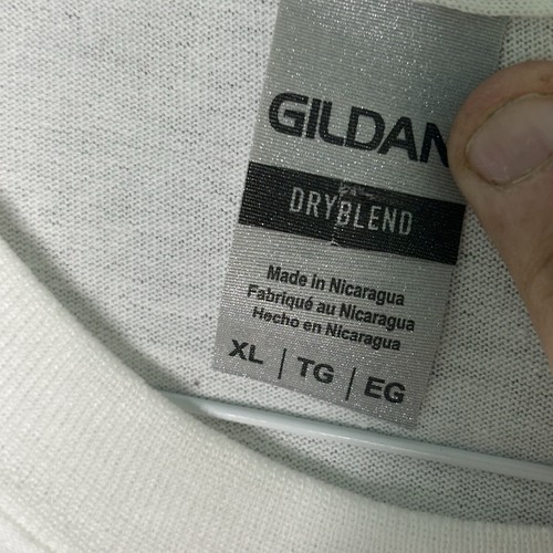 Men's CHEVROLET CHEVY TRUCKS Logo White Short Sleeve T-shirt Gildan Size XL - Picture 4 of 6