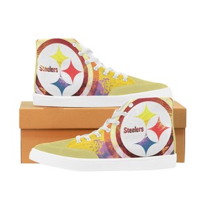 pittsburgh steelers high top sneakers