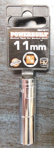 New, 6 or 12 Point, 3/8" Drive, Deep Well, Powerbuilt Sockets Various Sizes - Bild 9 von 19