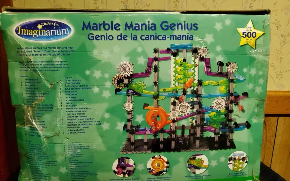 Imagination Marble Mania Genius Nuevo En Caja Foto 2 de 3