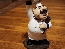 SS-G-65003 Chef Holding Plates Figurine, 10.75"