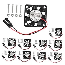 Raspberry Pi Fan - 10 Pack CPU Cooling Heatsink Cooler, Separating One-to 10PCS